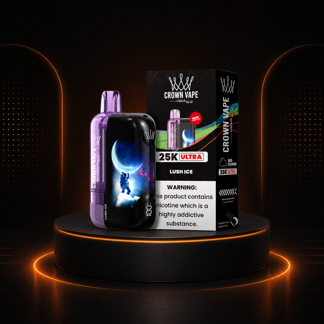 Al Fakher Crown Bar Ultra 25K Lush Ice Dampfer